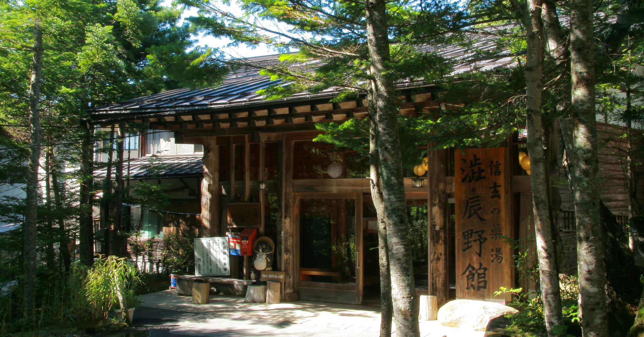 奥蓼科温泉 渋・辰野館(信玄の薬湯・森の温泉)